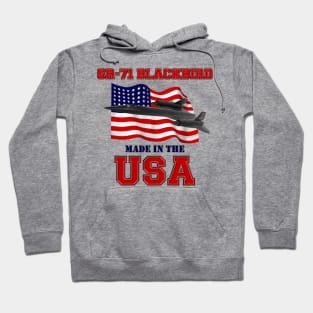 SR-71 Blackbird Made in the USA Hoodie